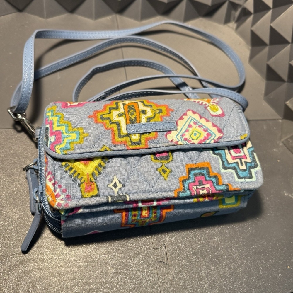 Vera Bradley Boho Crossbody — Quilted, Bright Pattern, Travel,  Aztec Pattern